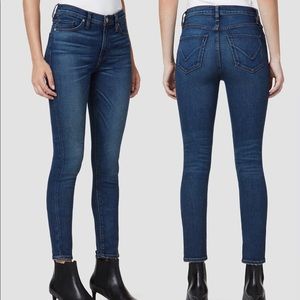 Hudson Nico Mid-Rise Super Skinny Jeans - indigo